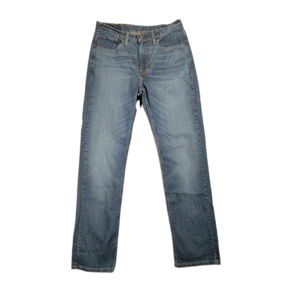 Levis 514 Straight Fit Jeans Mens 32x34 Medium Wash Stretch Denim Pants 32 34